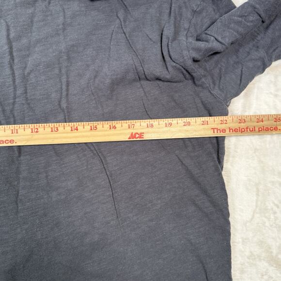 Lot 2 VUORI Shirt Gray Rise Long Sleeve Tee Pocket Cotton Men's Size XL - Picture 6 of 7